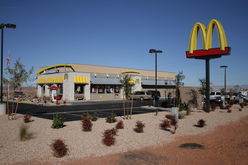 McDonald's restaurant exterior