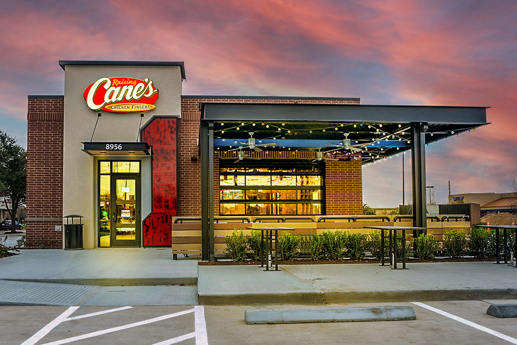 Raising Cane's restaurant exterior
